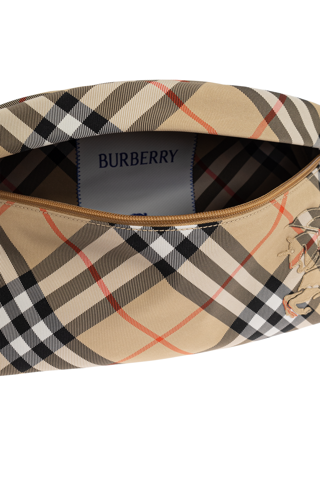 Beige Checked belt bag Burberry - Vitkac Italy